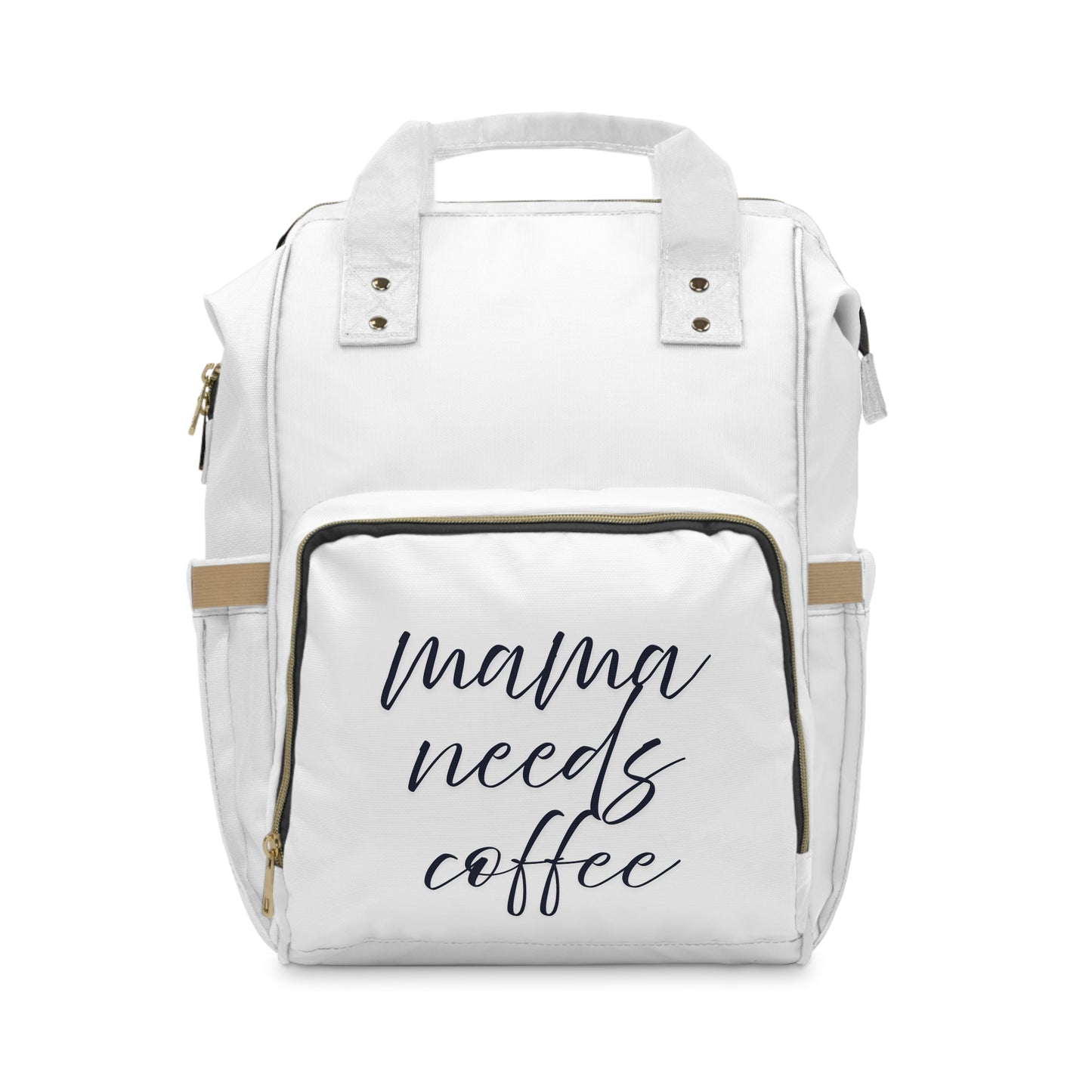 Diaper Backpack- Mama Needs Coffee