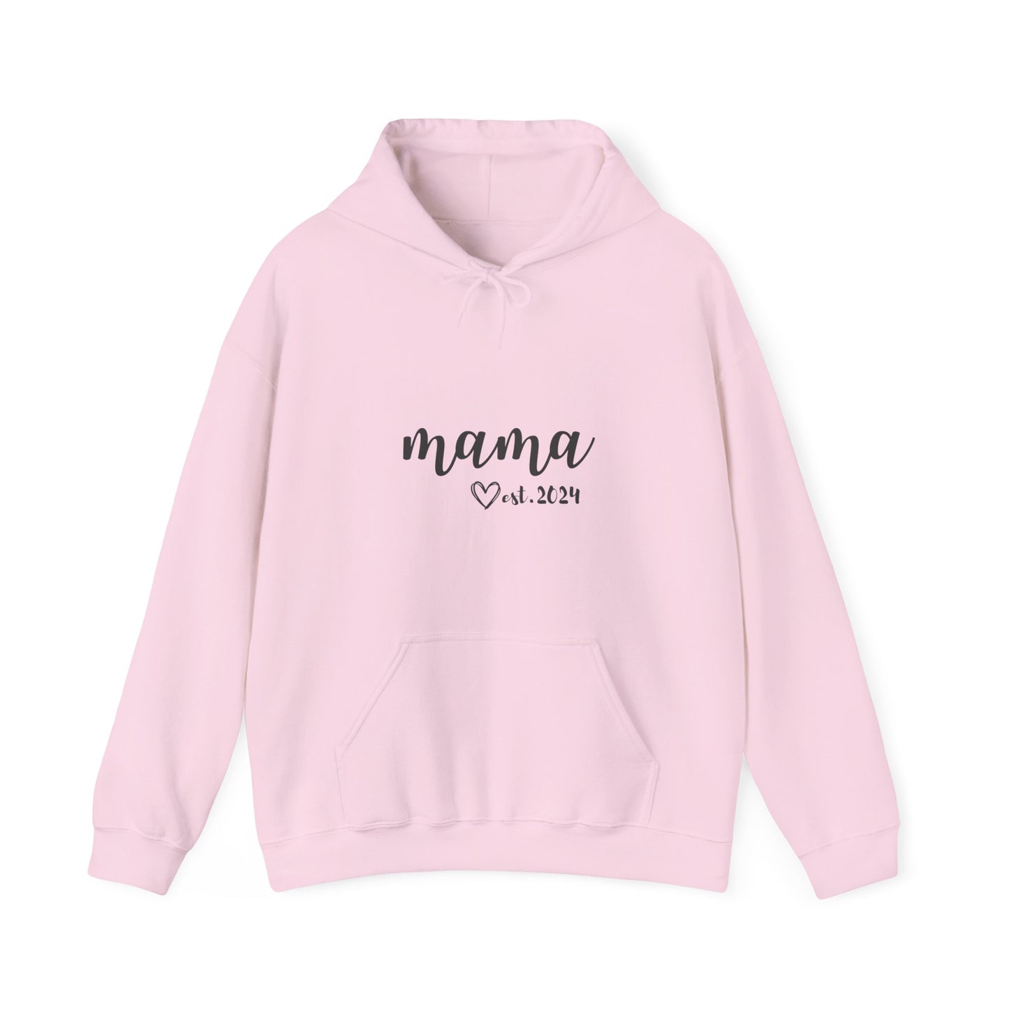 Unisex Hooded Sweatshirt- MAMA EST 2024