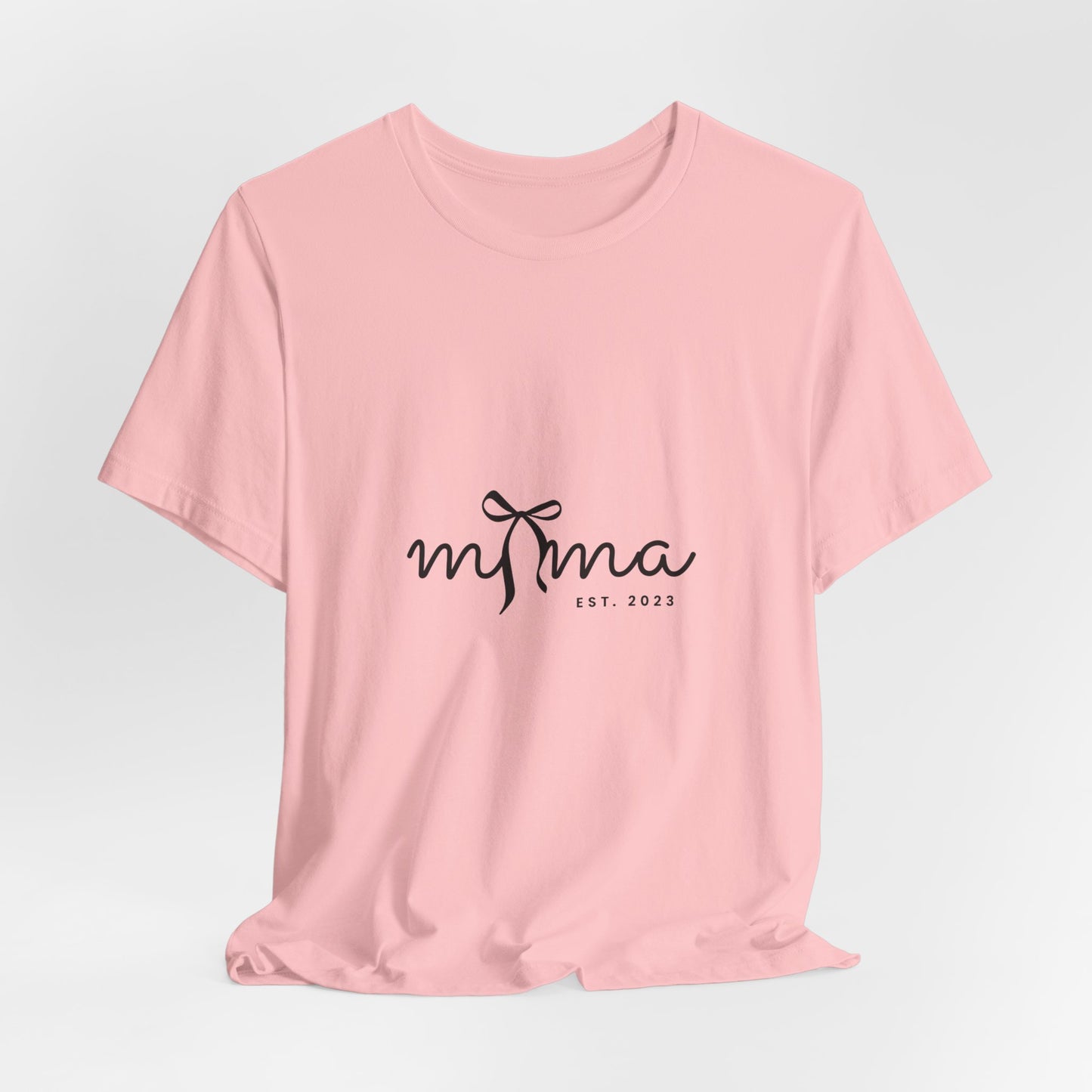 Unisex Jersey Short Sleeve Tee- MAMA EST 2023