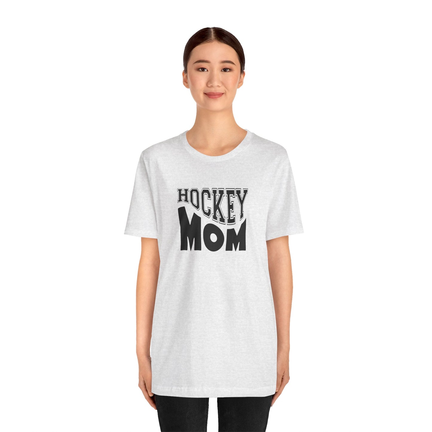 Unisex Jersey Short Sleeve Tee- HOCKEY MOM