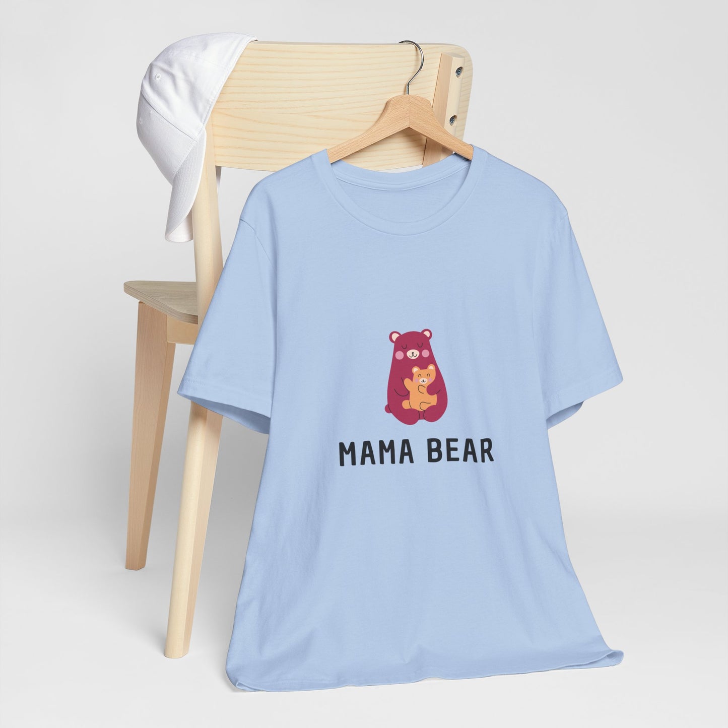 Unisex Jersey Short Sleeve Tee- Pink Mama Bear