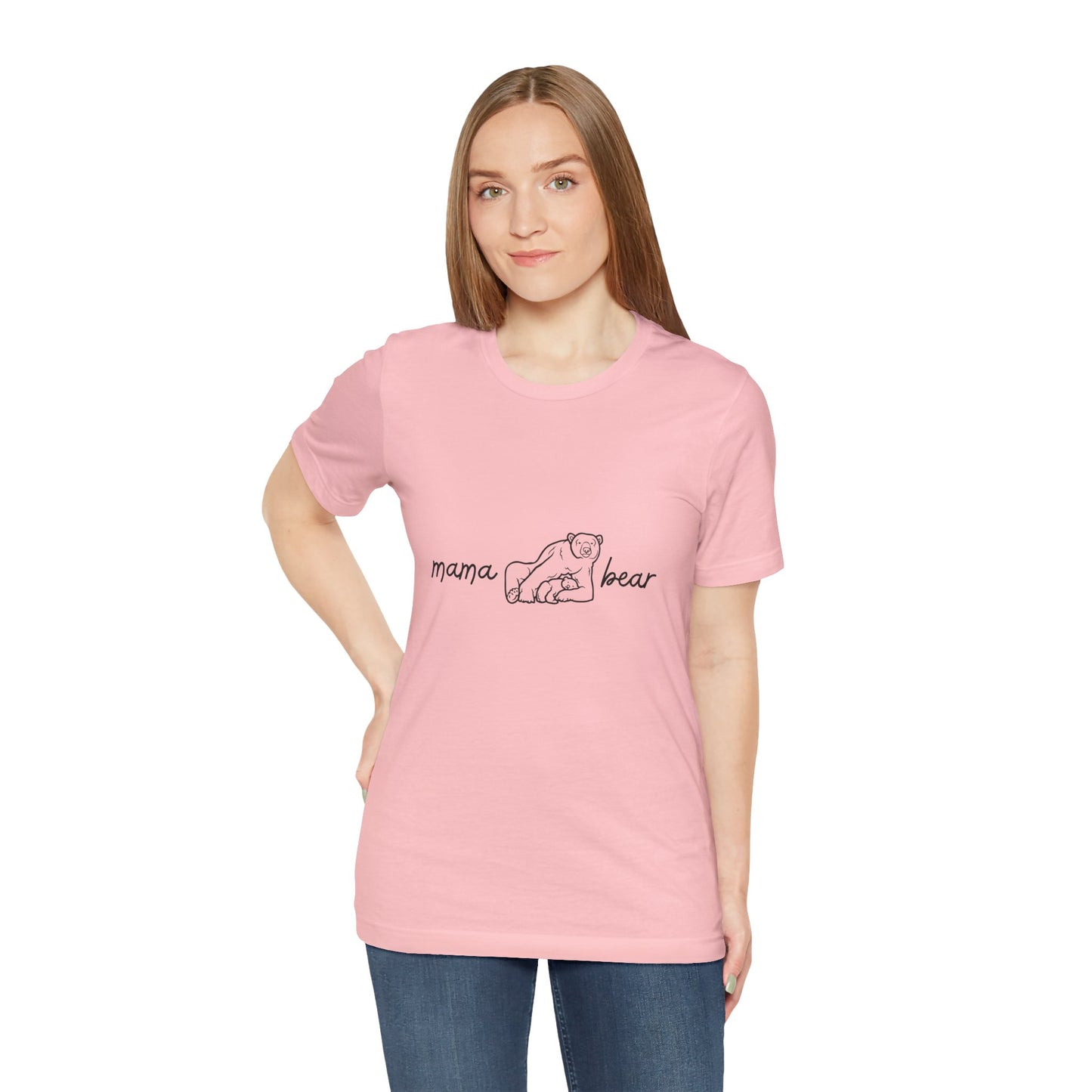 Unisex Jersey Short Sleeve Tee- Mama Bear