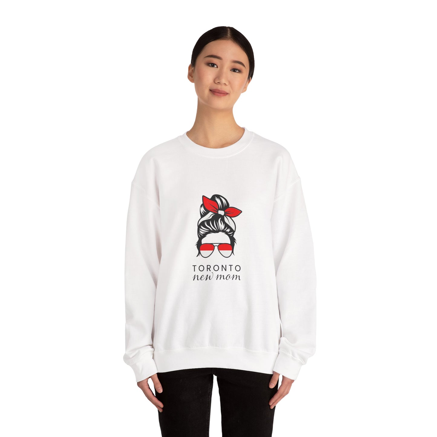Unisex Sweatshirt- Toronto New Mom Print