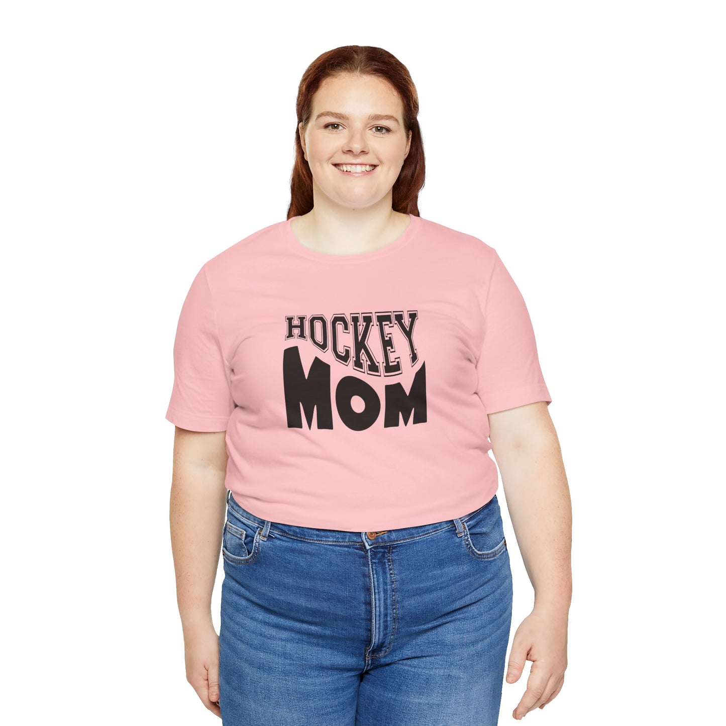 Unisex Jersey Short Sleeve Tee- HOCKEY MOM