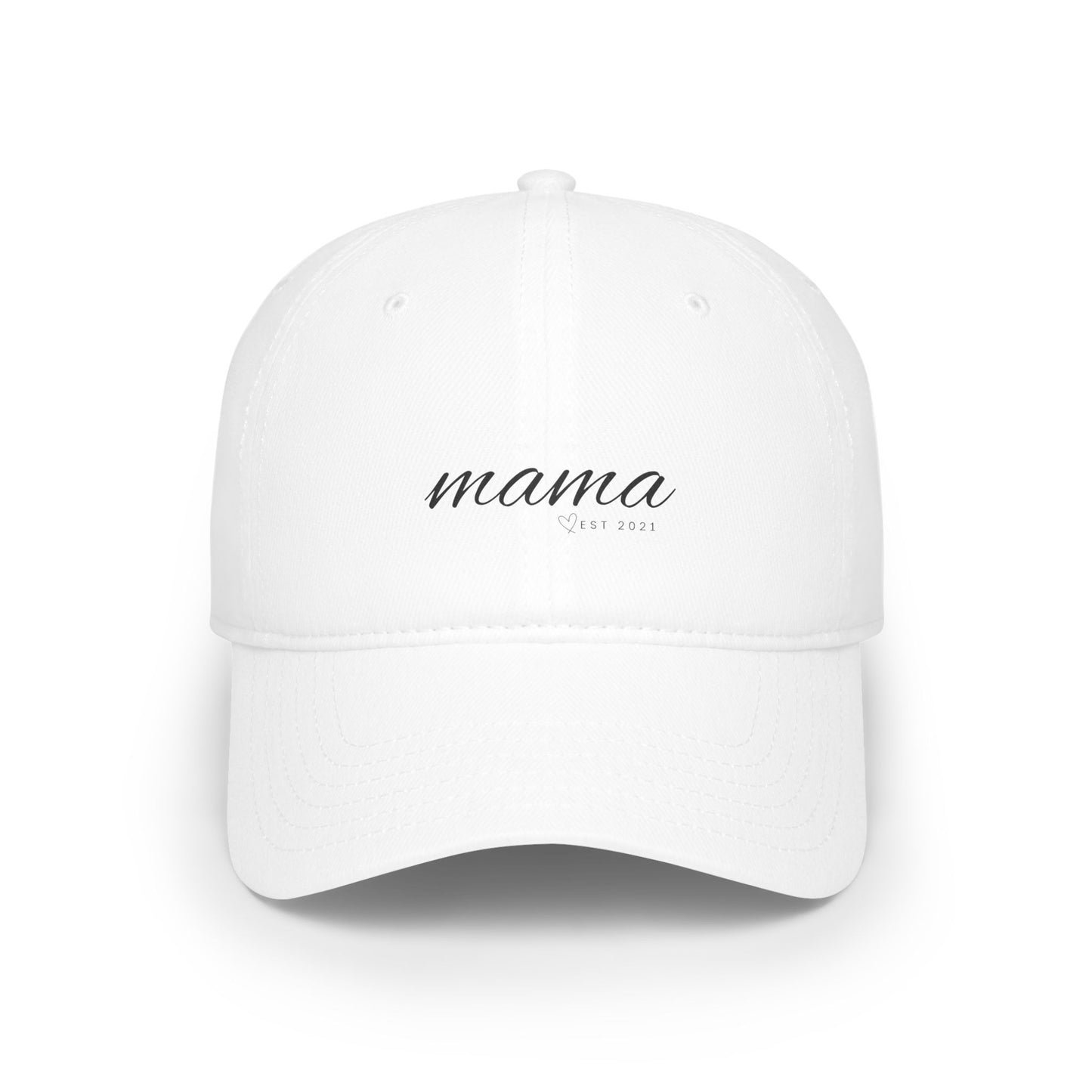Low Profile Baseball Cap- MAMA EST 2021