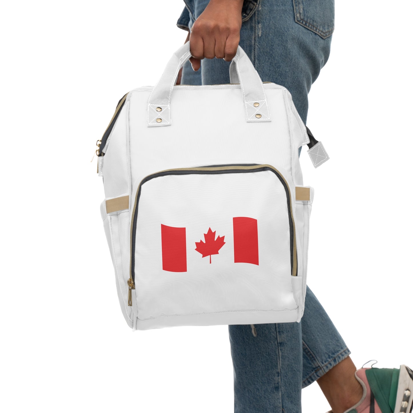 Diaper Backpack- Canadian Flag