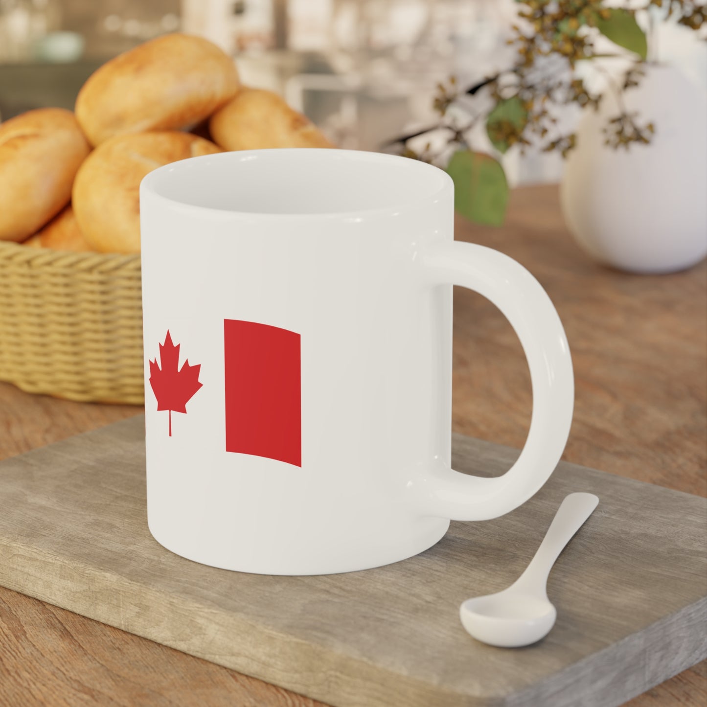 Ceramic Mug- Canadian Flag