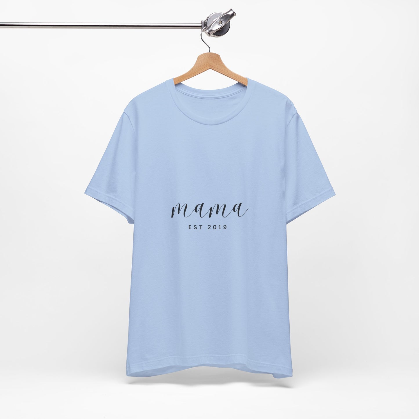 Unisex Jersey Short Sleeve Tee- MAMA EST 2019
