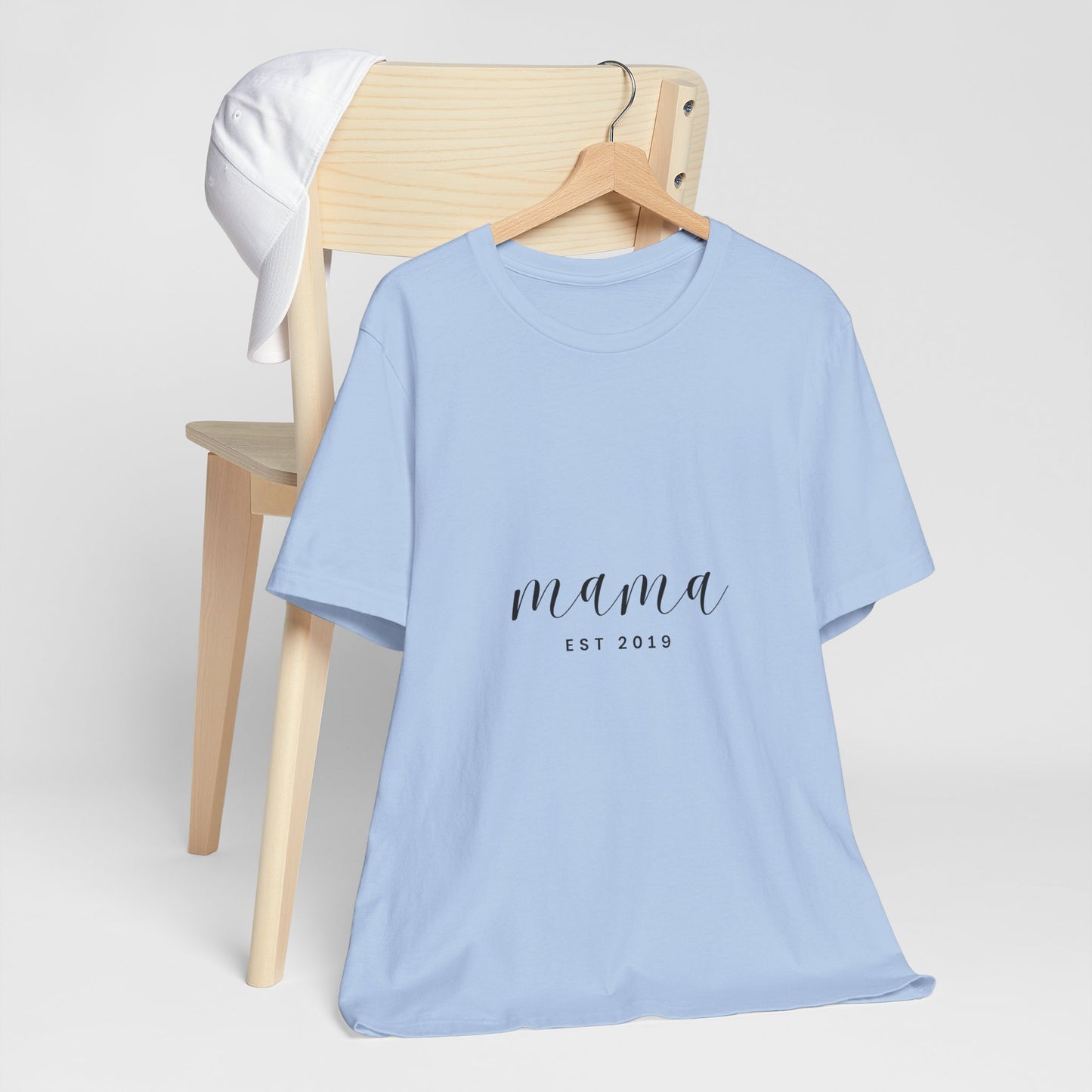 Unisex Jersey Short Sleeve Tee- MAMA EST 2019