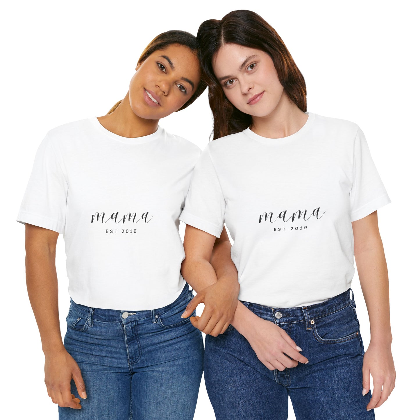 Unisex Jersey Short Sleeve Tee- MAMA EST 2019