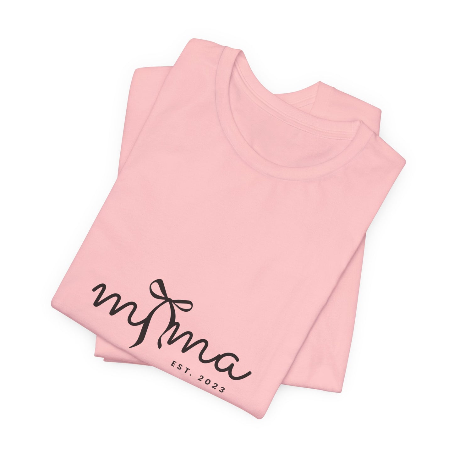 Unisex Jersey Short Sleeve Tee- MAMA EST 2023