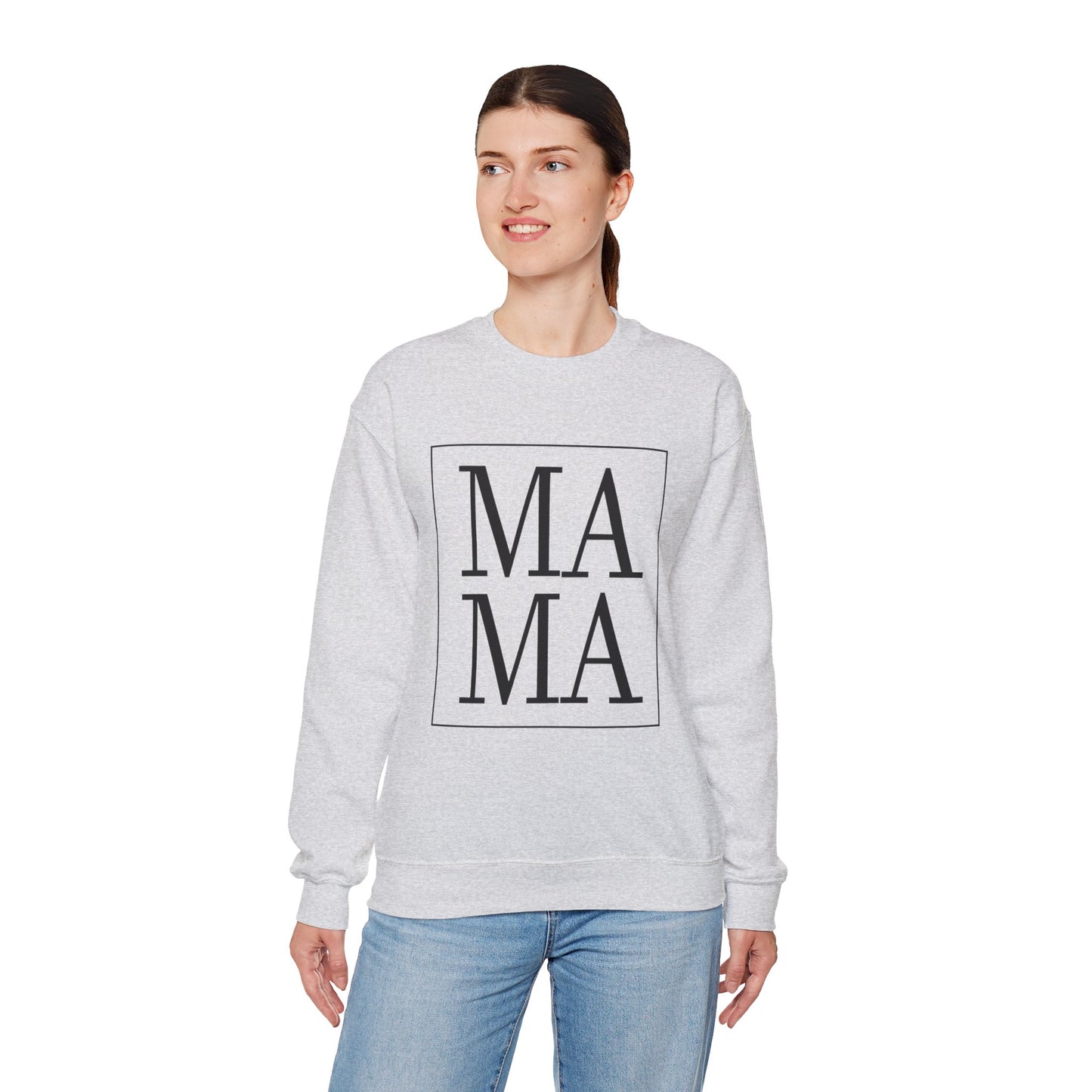 Unisex Sweatshirt with print of MAMA