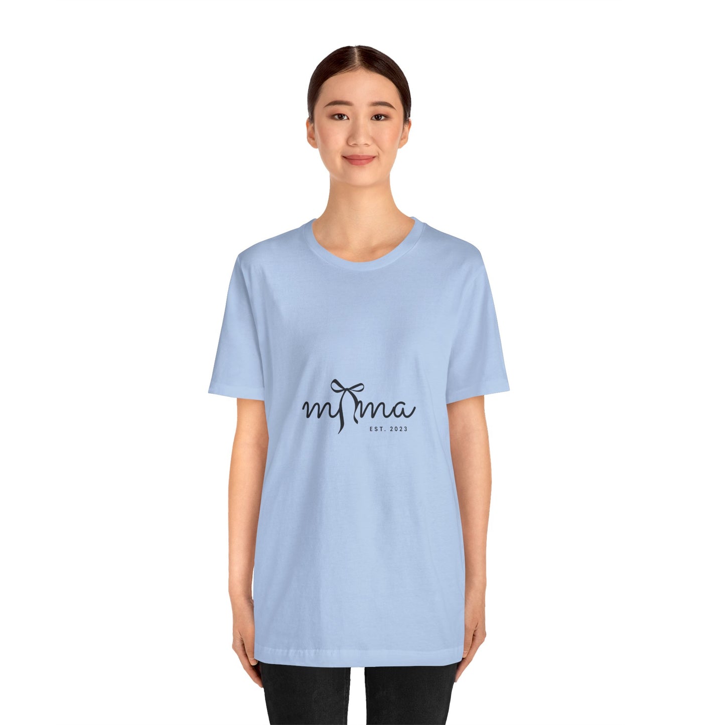 Unisex Jersey Short Sleeve Tee- MAMA EST 2023
