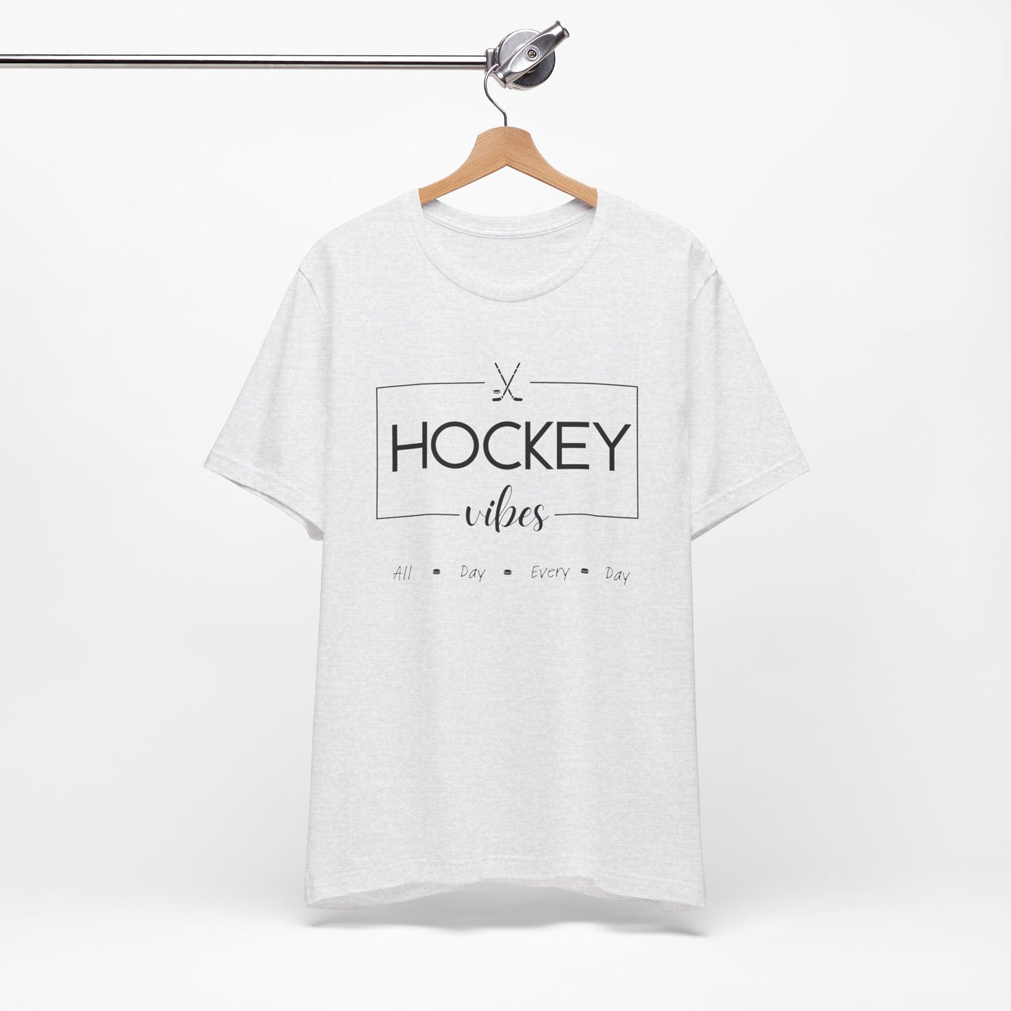 Unisex Jersey Short Sleeve Tee- Hockey Vibes