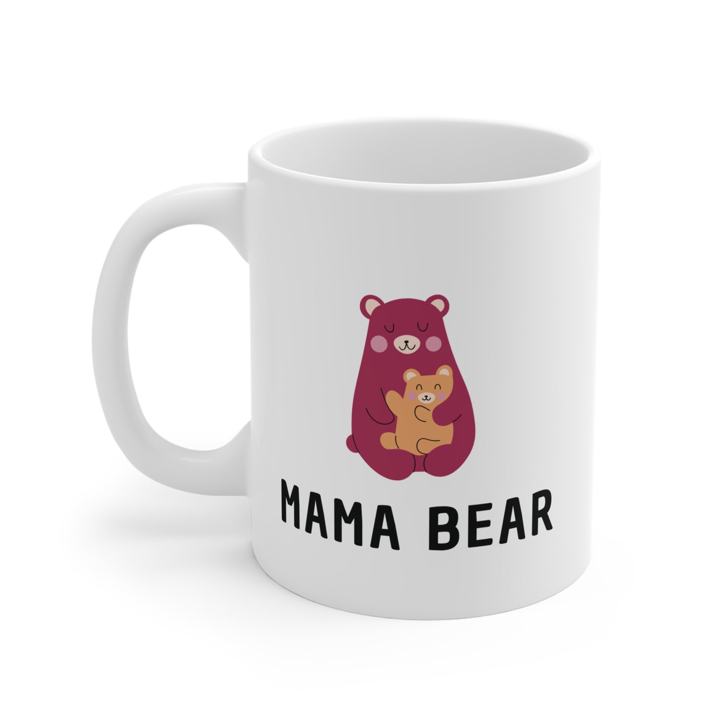 Ceramic Mug- Pink Mama Bear
