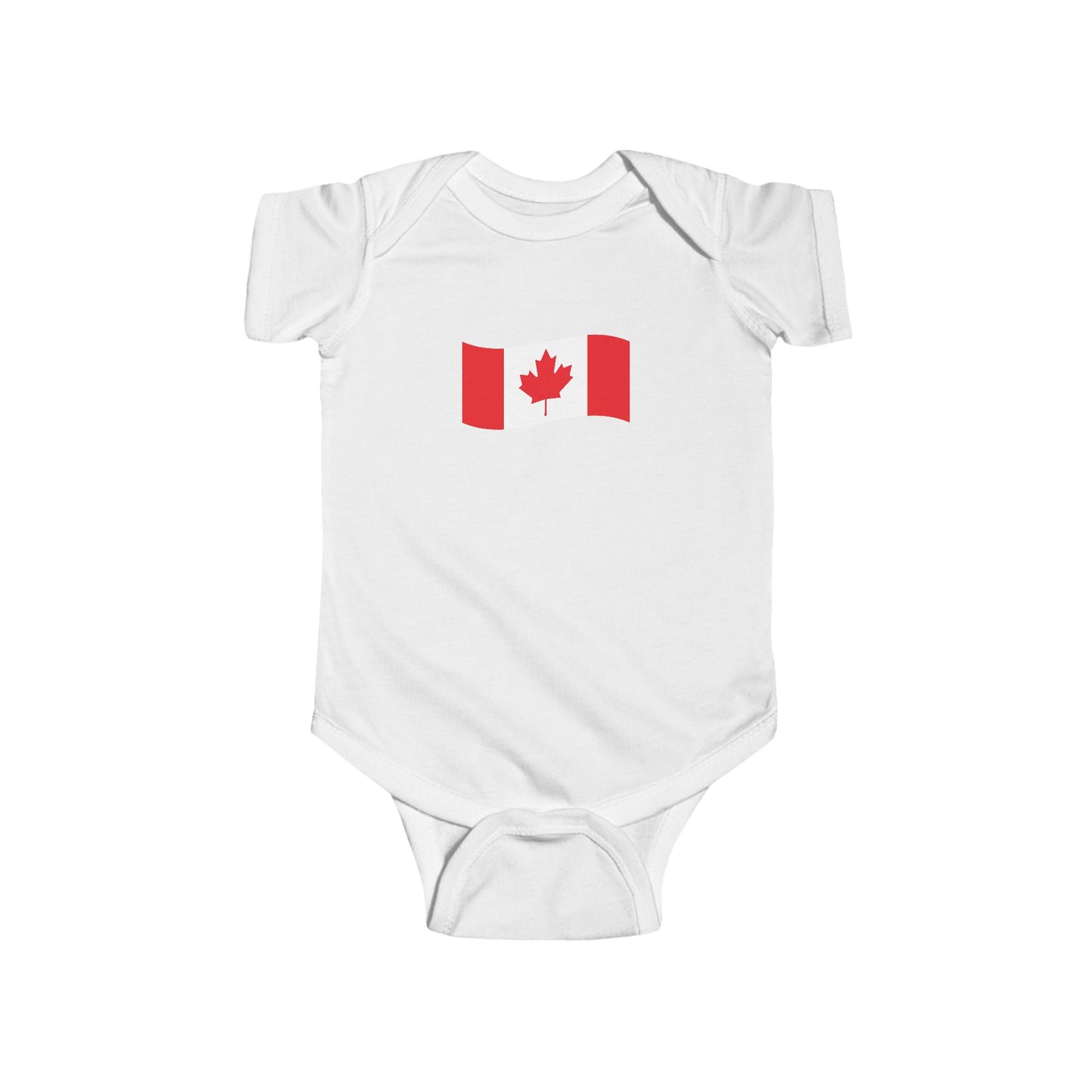 Infant Bodysuit- Canadian Flag