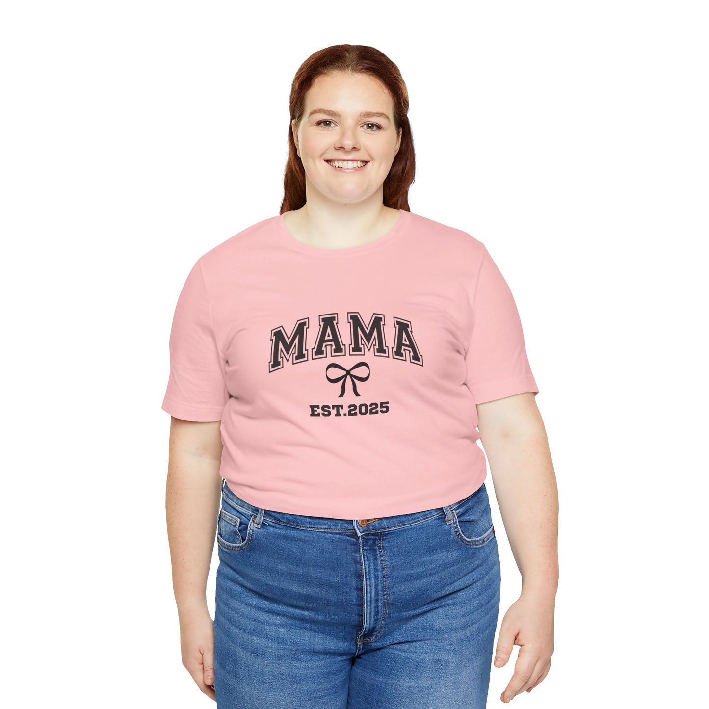 Unisex Jersey Short Sleeve Tee- MAMA EST 2025