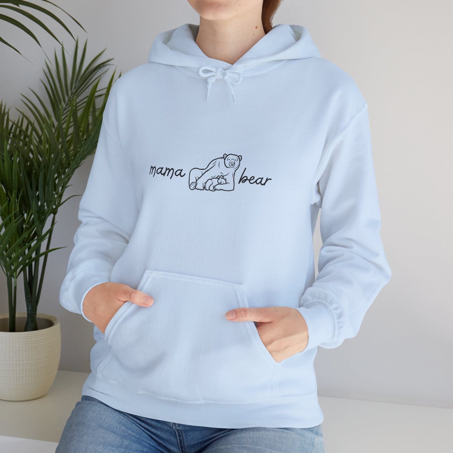 Unisex Hooded Sweatshirt- Mama Bear