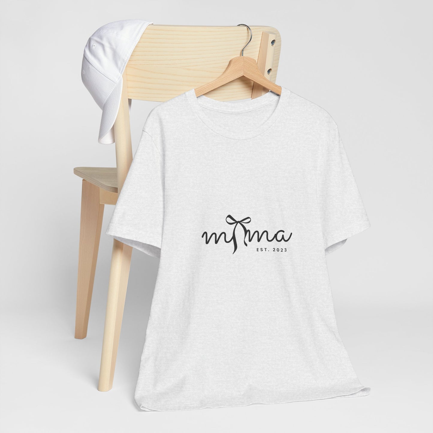 Unisex Jersey Short Sleeve Tee- MAMA EST 2023