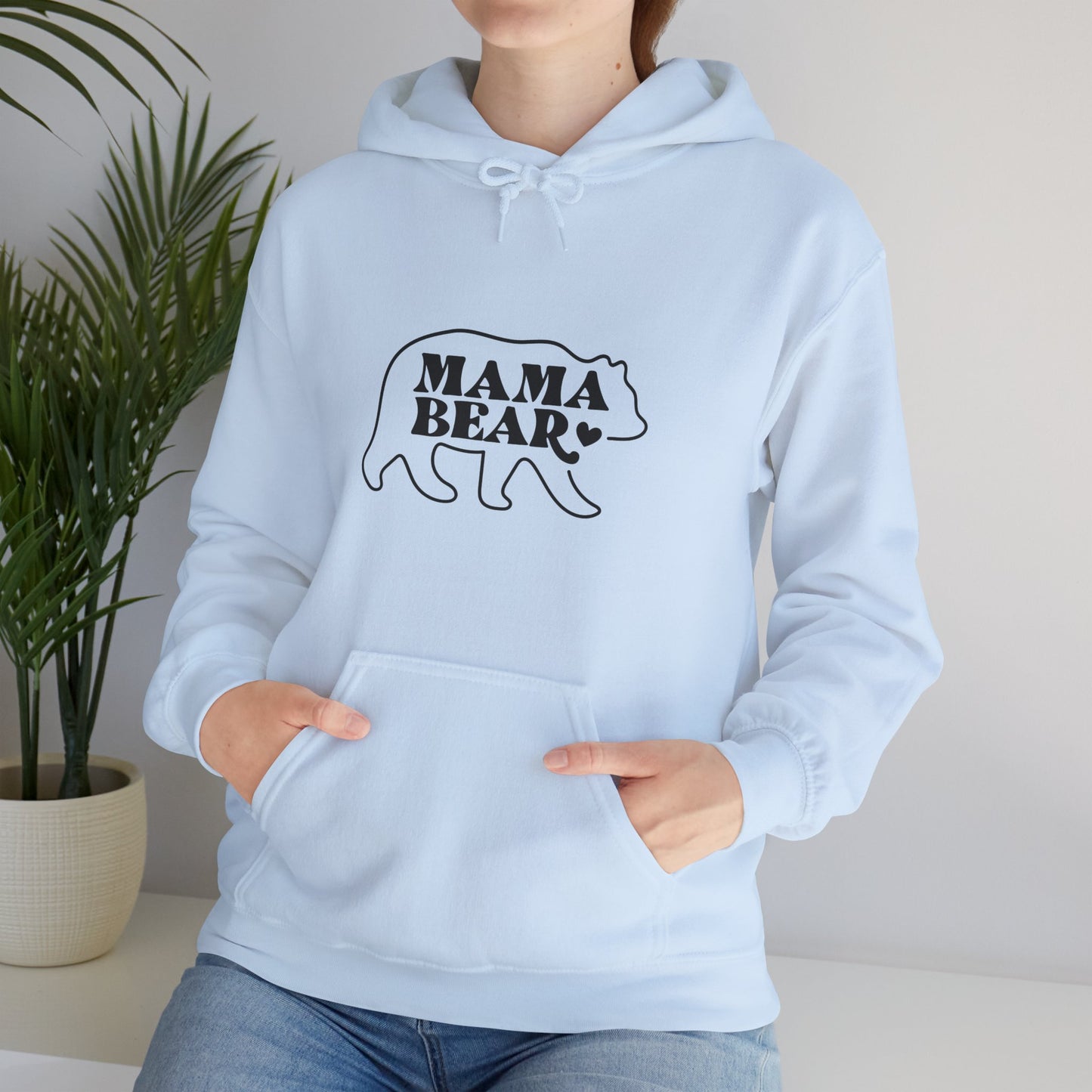 Unisex Hooded Sweatshirt- Mama Bear