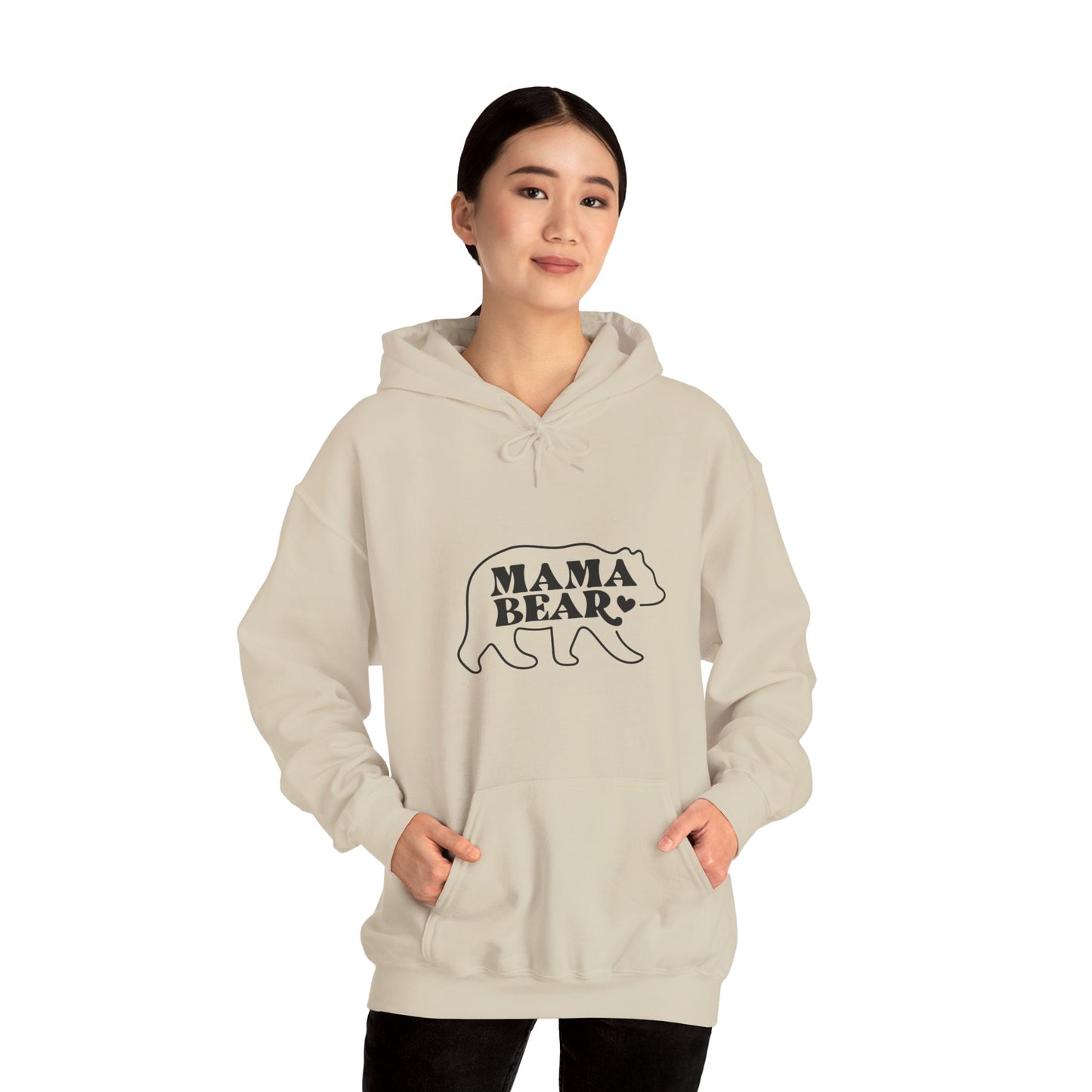 Unisex Hooded Sweatshirt- Mama Bear