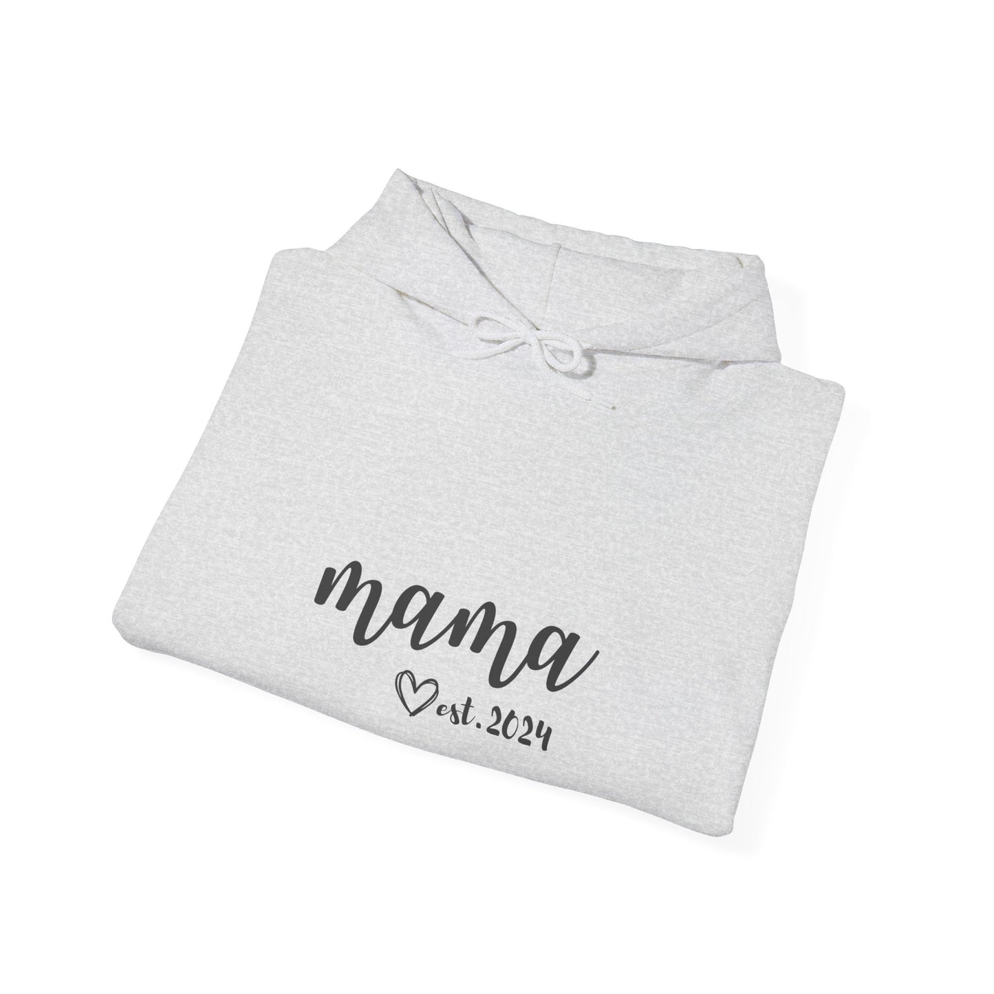 Unisex Hooded Sweatshirt- MAMA EST 2024