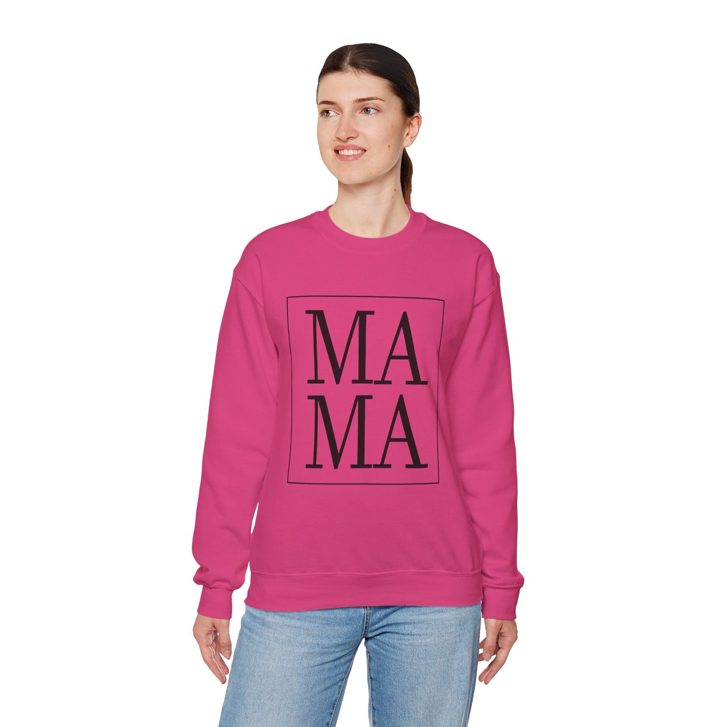 Unisex Sweatshirt with print of MAMA