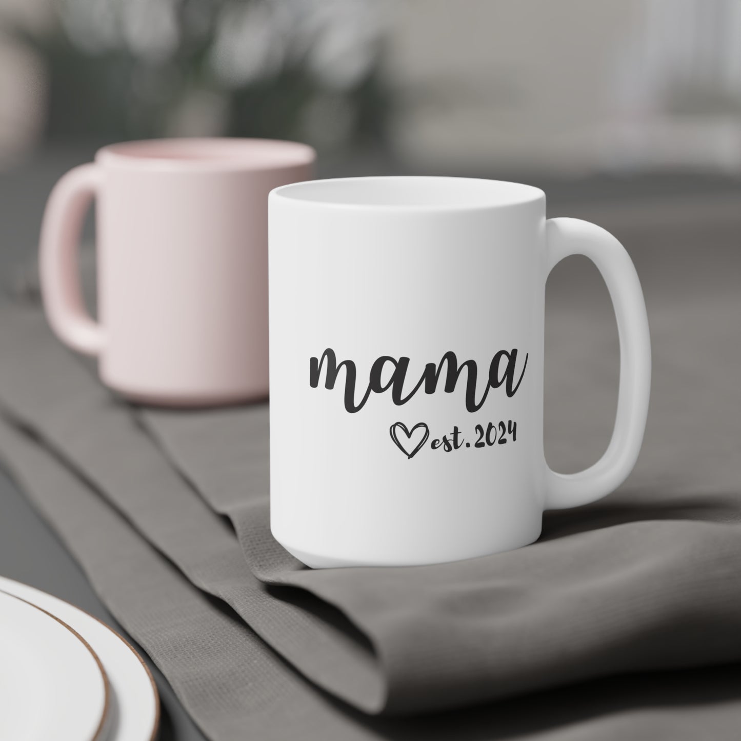 Ceramic Mug- MAMA EST 2024