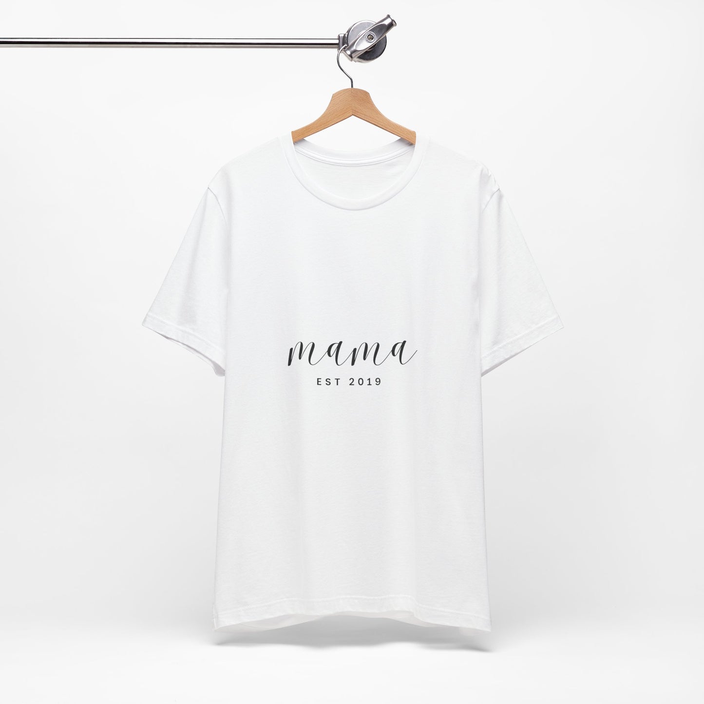Unisex Jersey Short Sleeve Tee- MAMA EST 2019