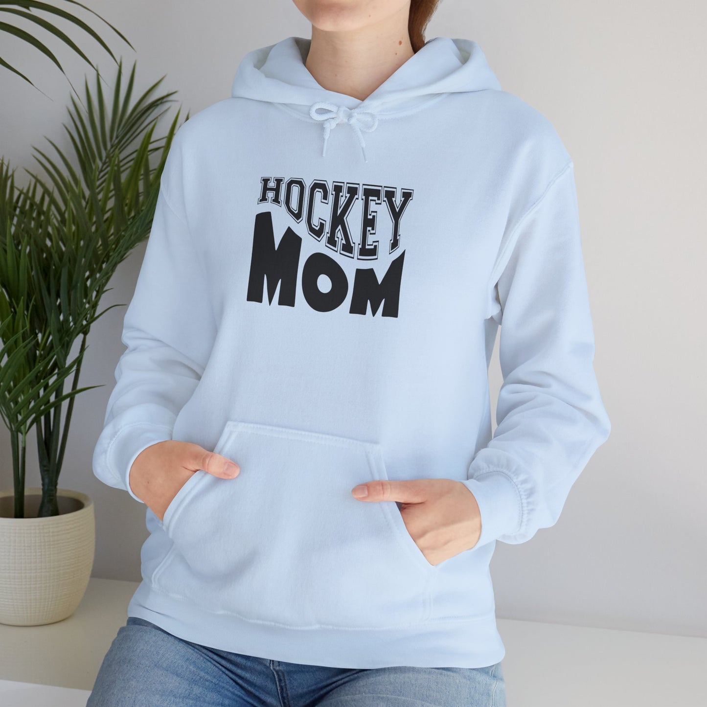 Unisex Hooded Sweatshirt- HOCKEY MOM