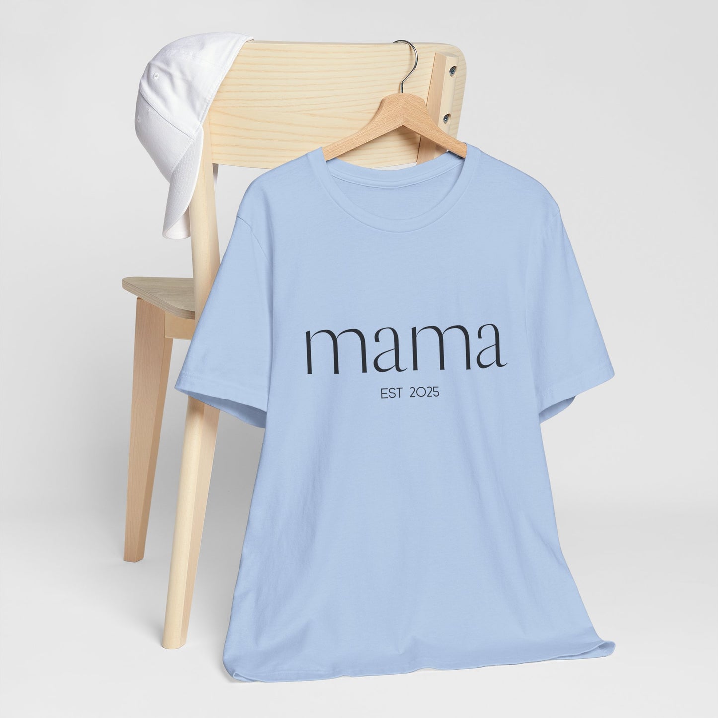 Unisex Jersey Short Sleeve Tee- Mama Est 2025