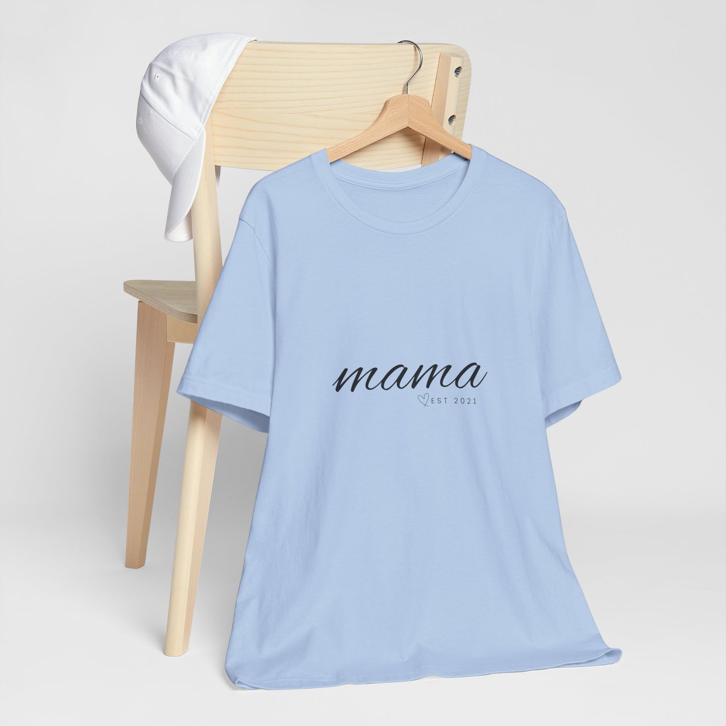 Unisex Jersey Short Sleeve Tee- MAMA EST 2021