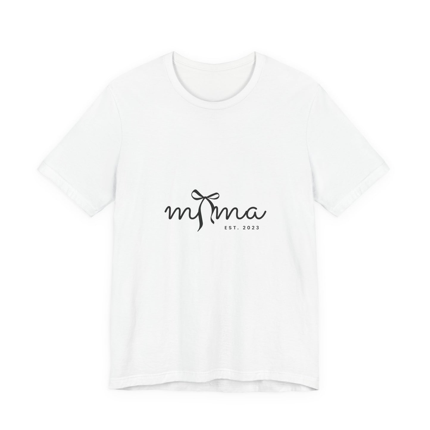Unisex Jersey Short Sleeve Tee- MAMA EST 2023