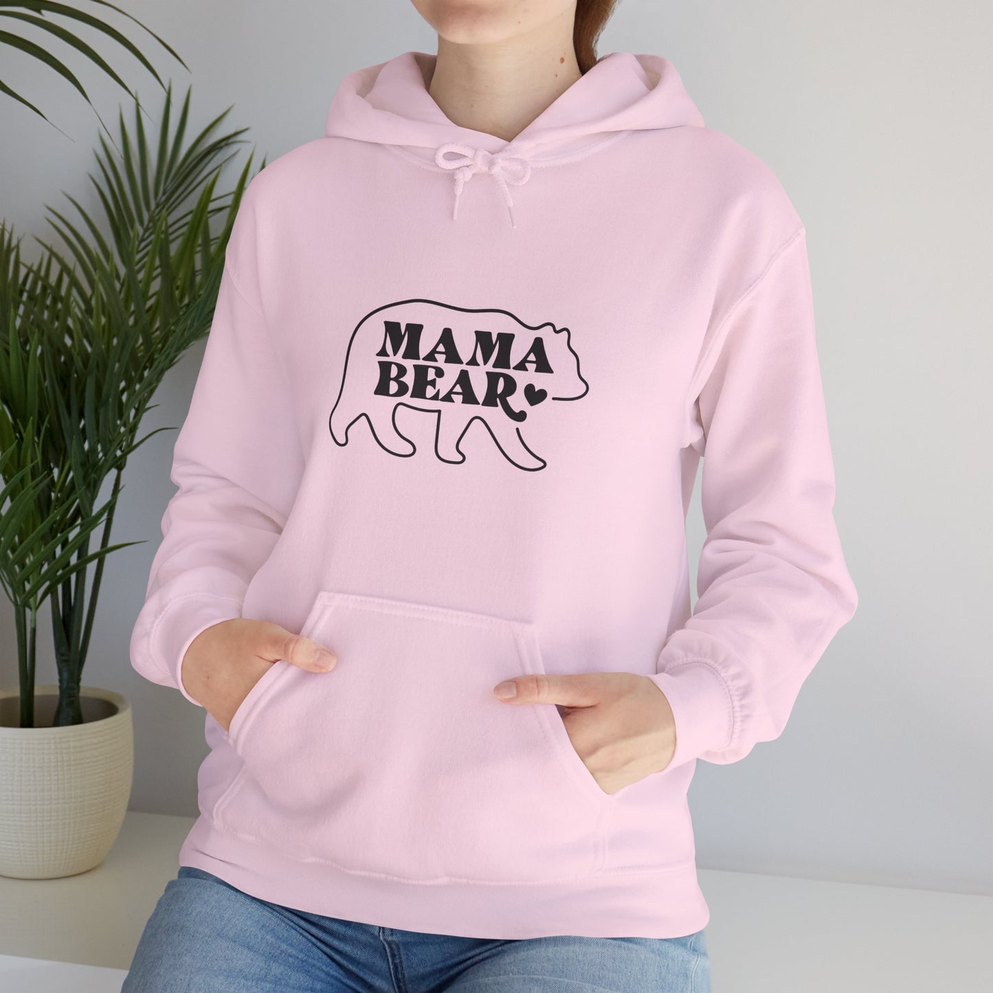 Unisex Hooded Sweatshirt- Mama Bear