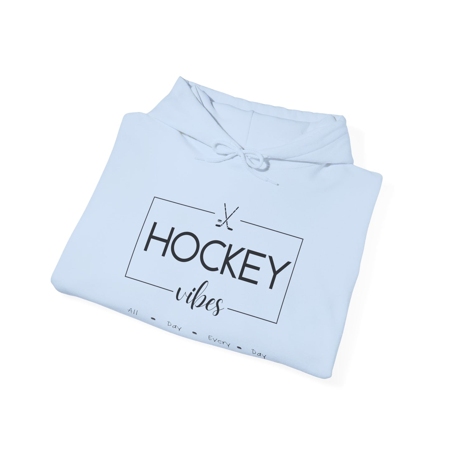 Unisex Hooded Sweatshirt-Hockey Vibes