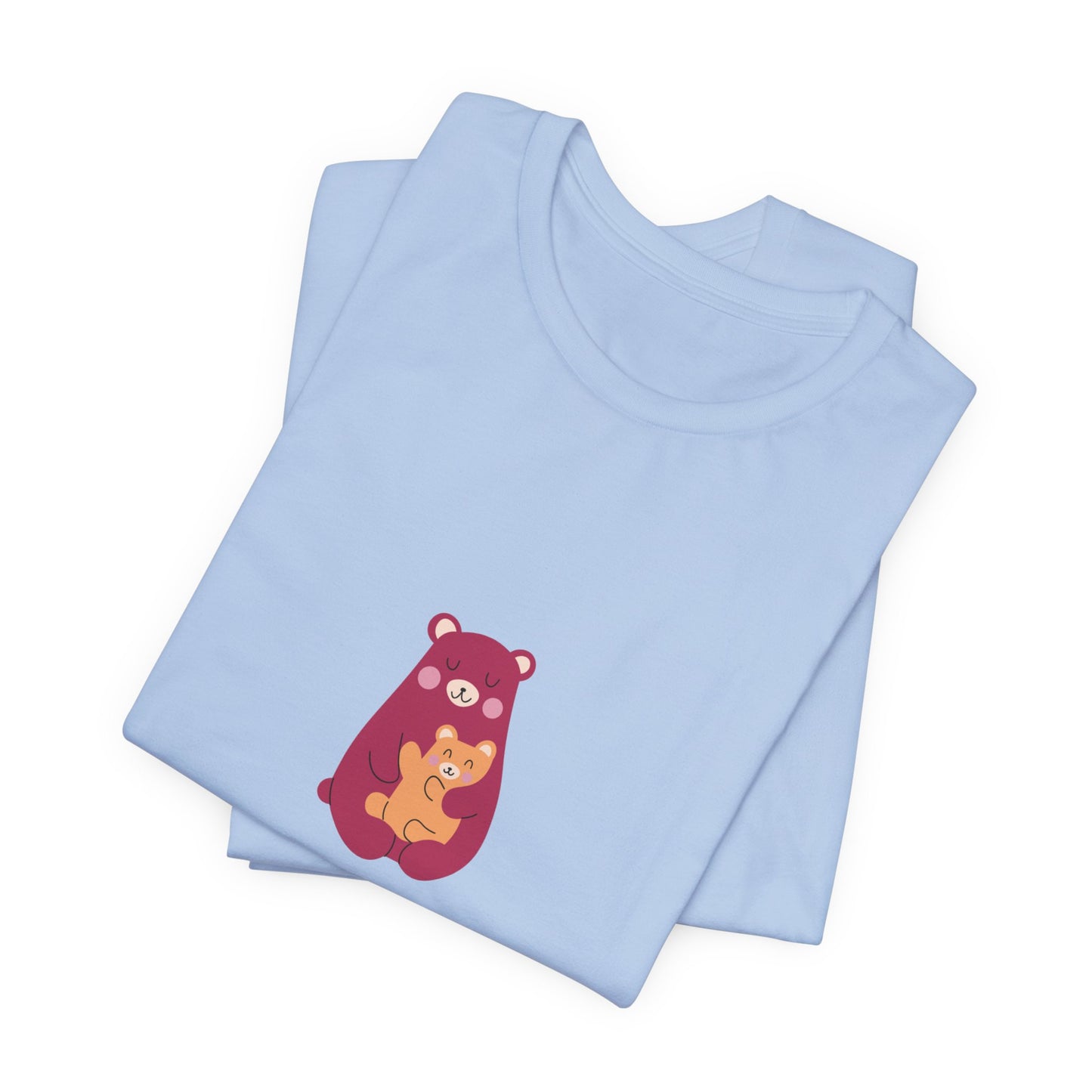 Unisex Jersey Short Sleeve Tee- Pink Mama Bear