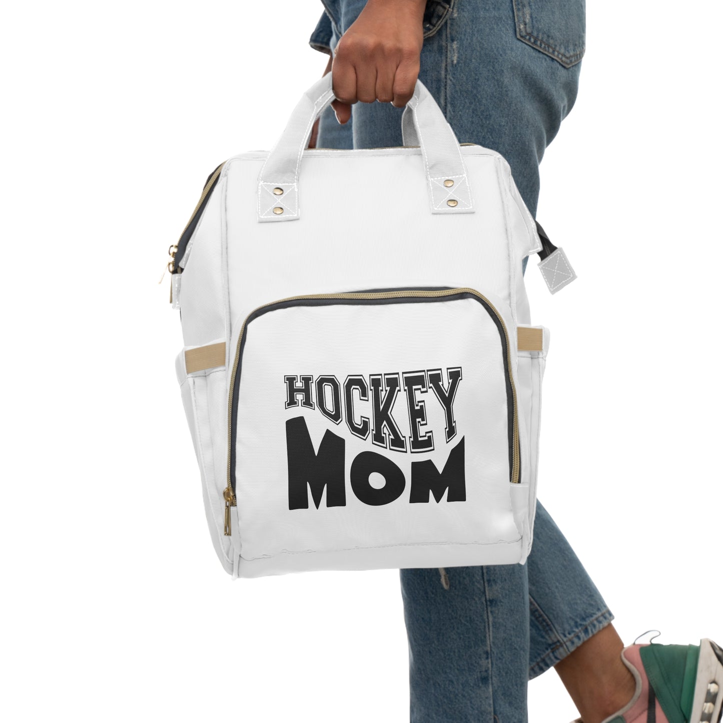 Diaper Backpack- HOCKEY MOM