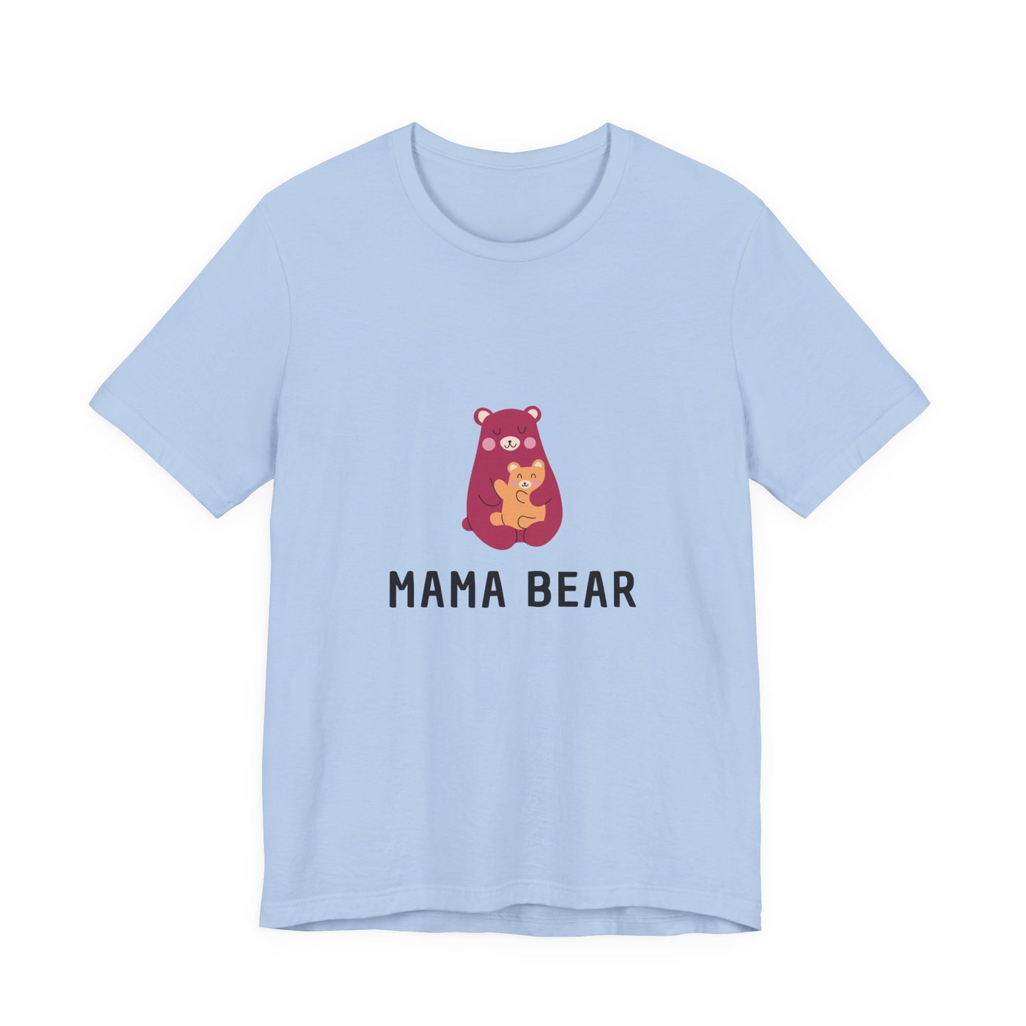 Unisex Jersey Short Sleeve Tee- Pink Mama Bear