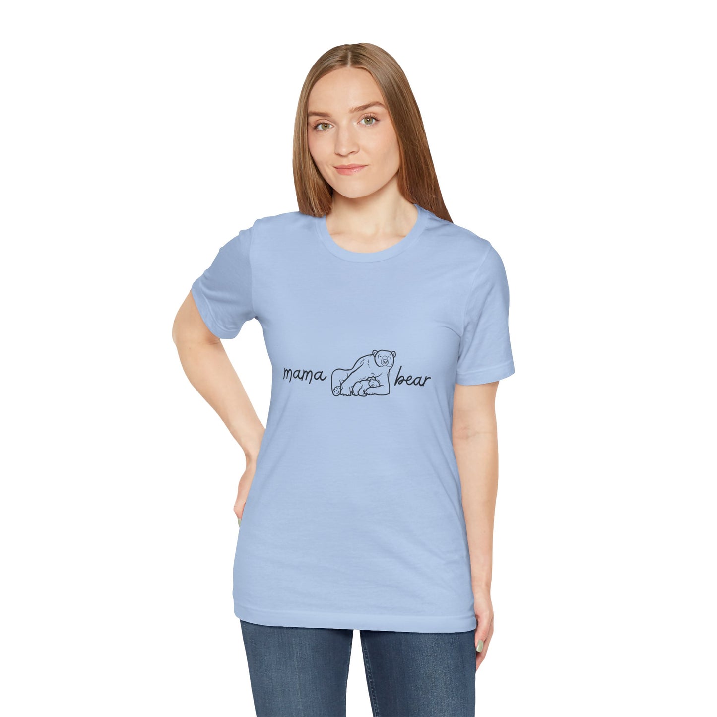 Unisex Jersey Short Sleeve Tee- Mama Bear