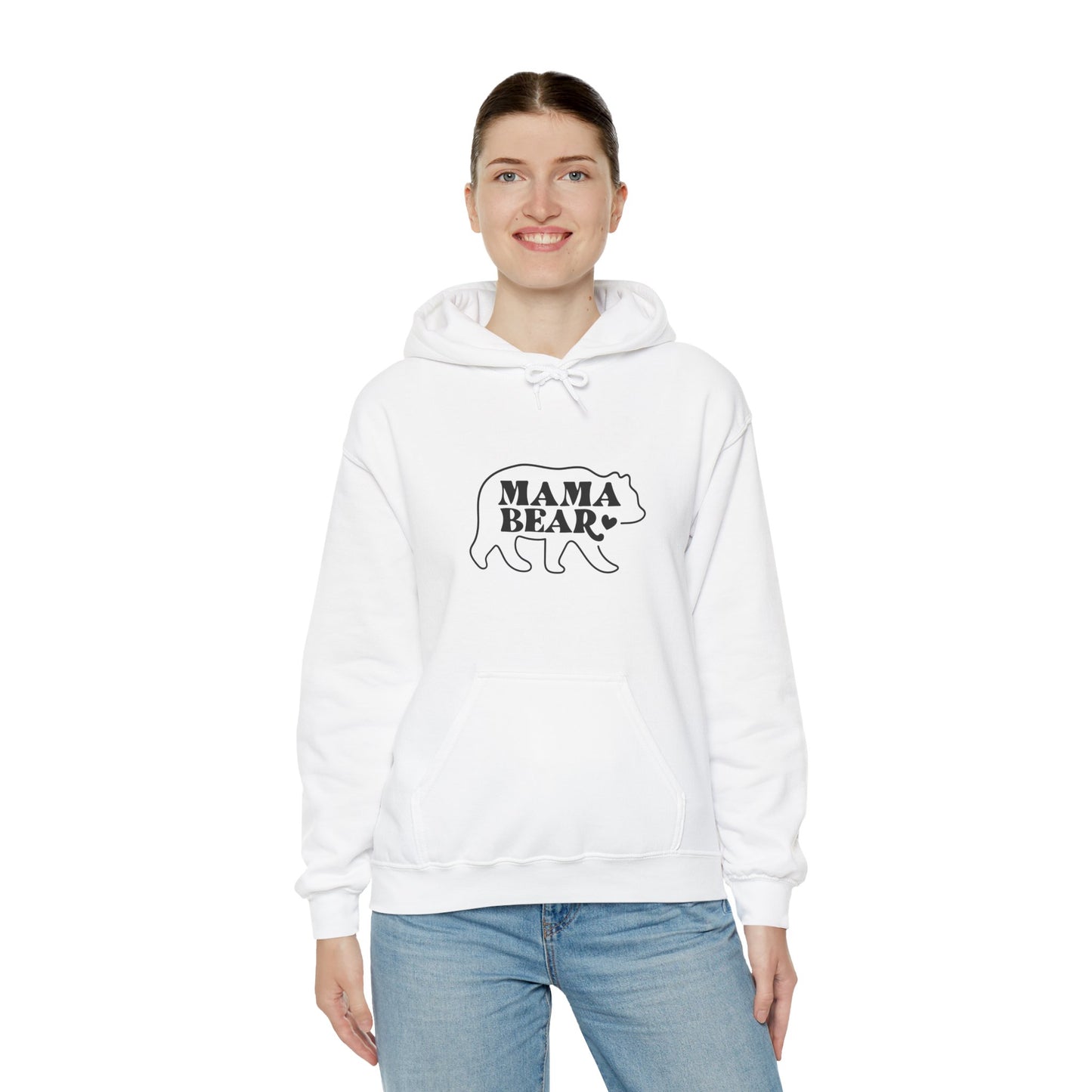 Unisex Hooded Sweatshirt- Mama Bear