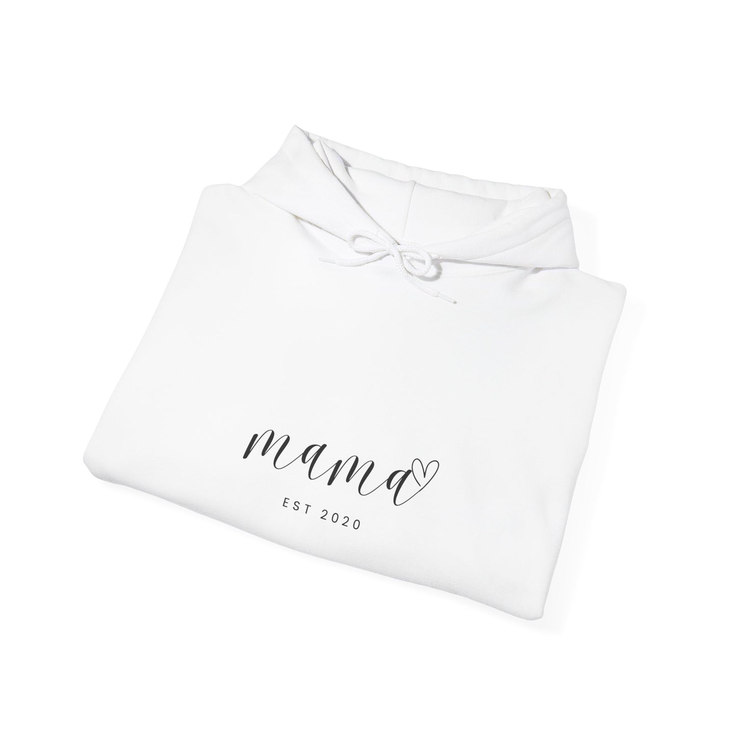 Unisex Hooded Sweatshirt- MAMA EST 2020