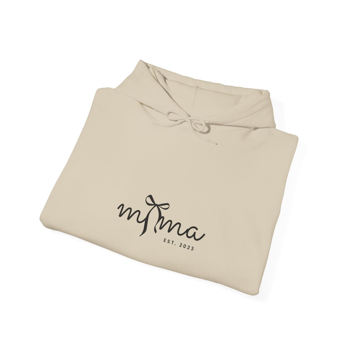 Unisex Hooded Sweatshirt- MAMA EST 2023