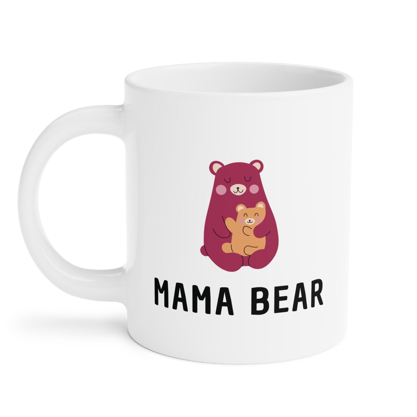 Ceramic Mug- Pink Mama Bear