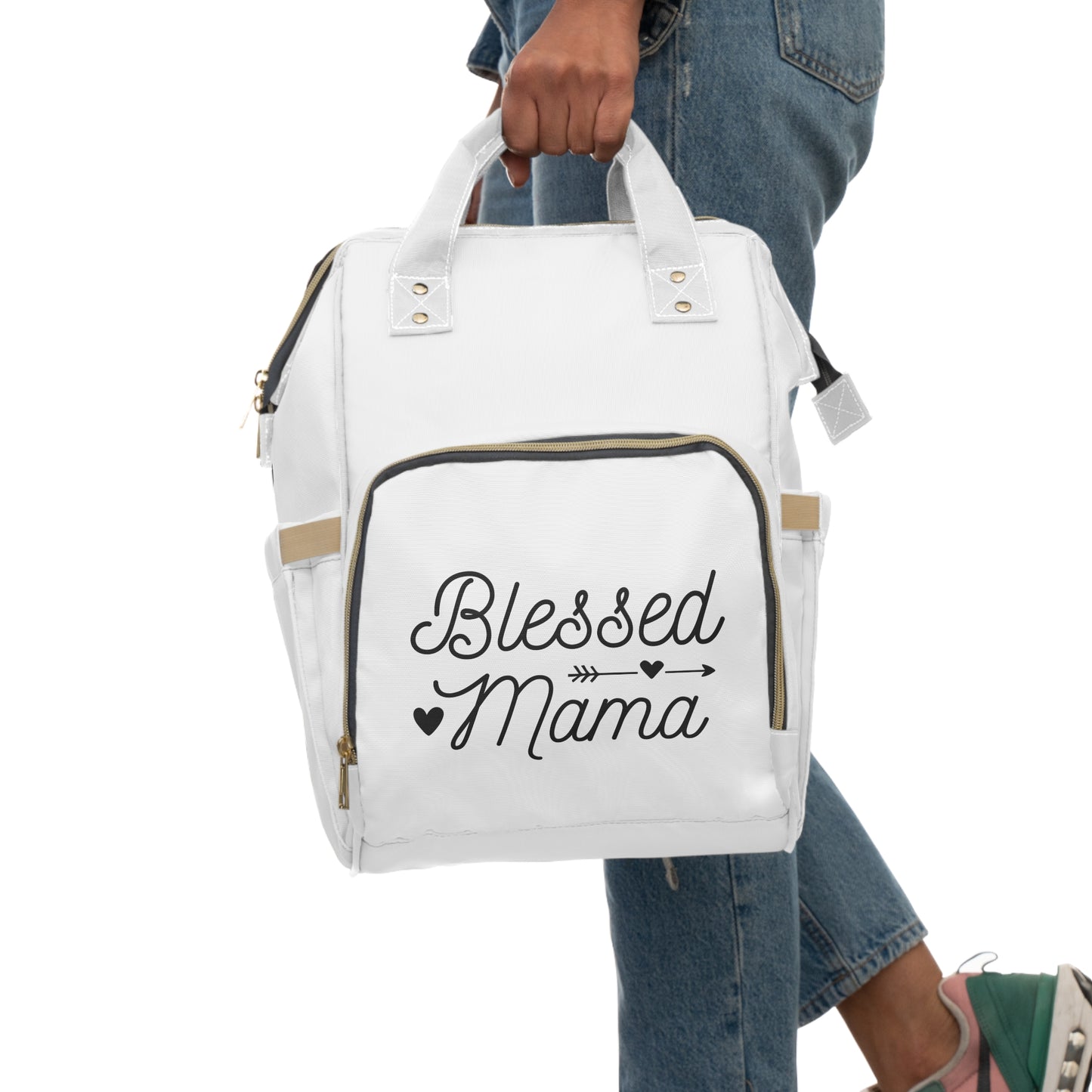 Diaper Backpack- Blessed Mama