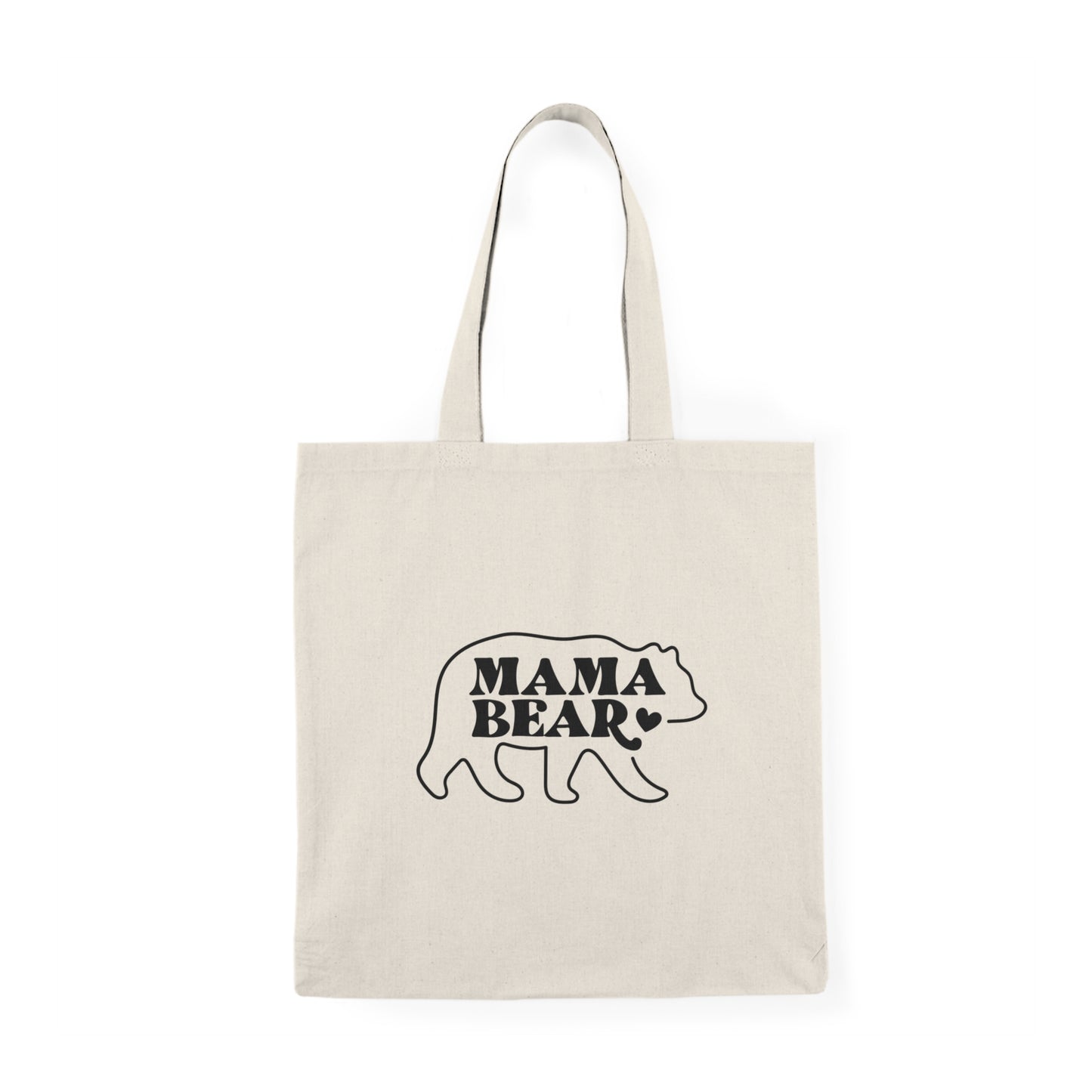 Natural Tote Bag - Mama Bear