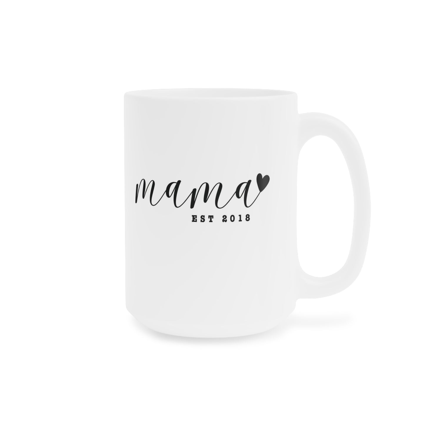 Ceramic Mug- MAMA EST 2018