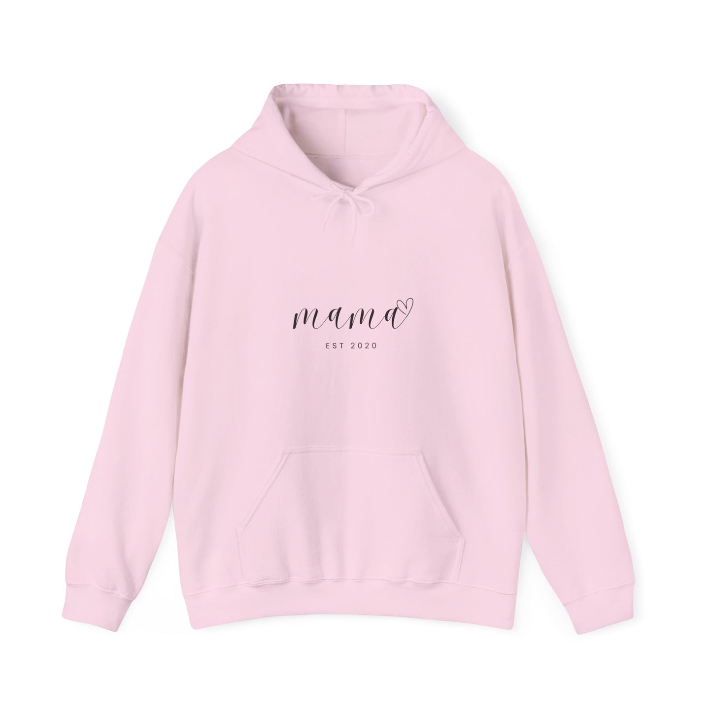 Unisex Hooded Sweatshirt- MAMA EST 2020