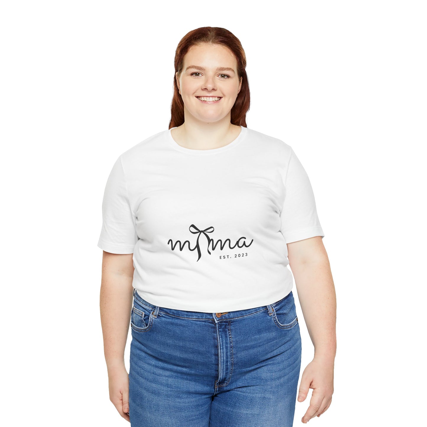 Unisex Jersey Short Sleeve Tee- MAMA EST 2023