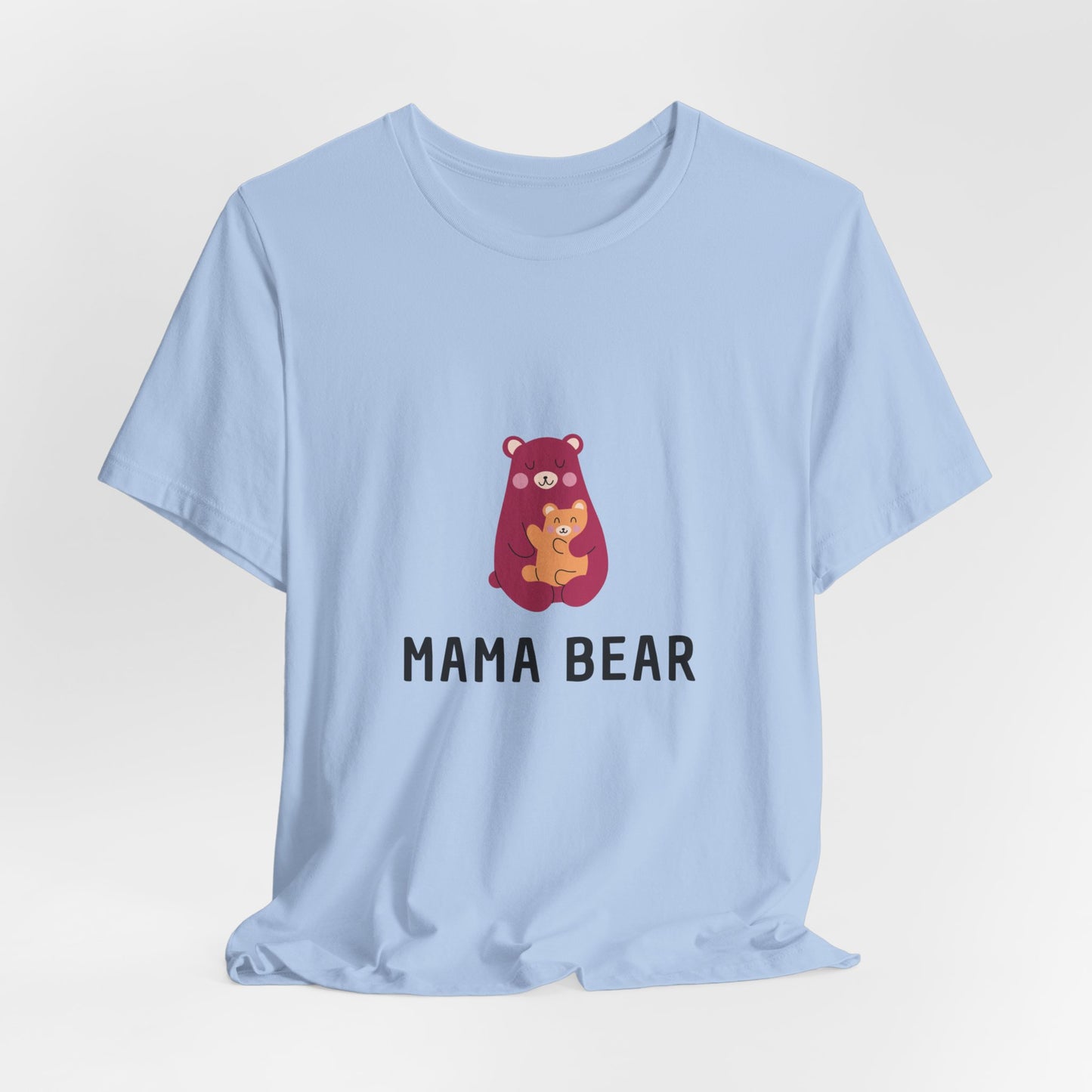 Unisex Jersey Short Sleeve Tee- Pink Mama Bear