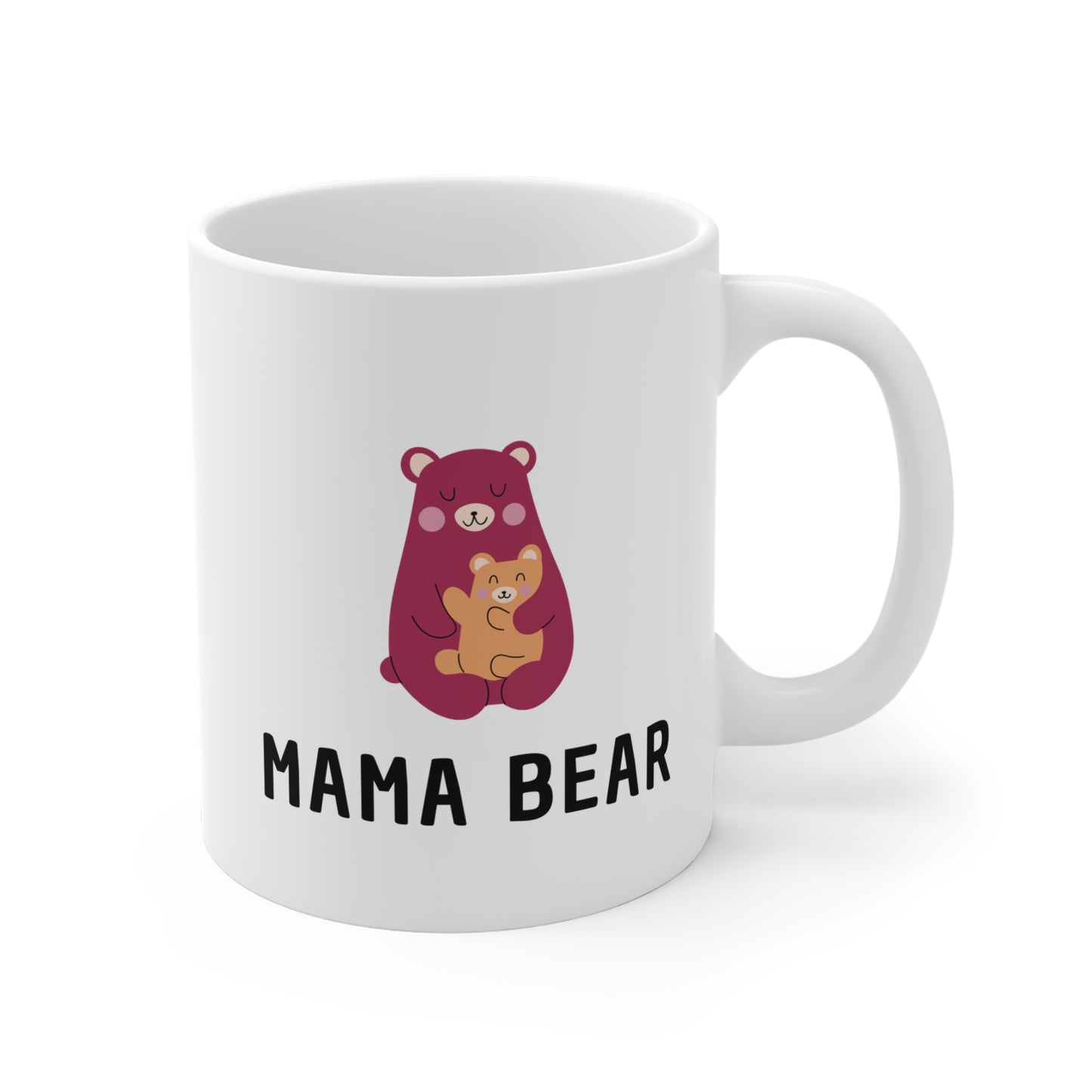 Ceramic Mug- Pink Mama Bear